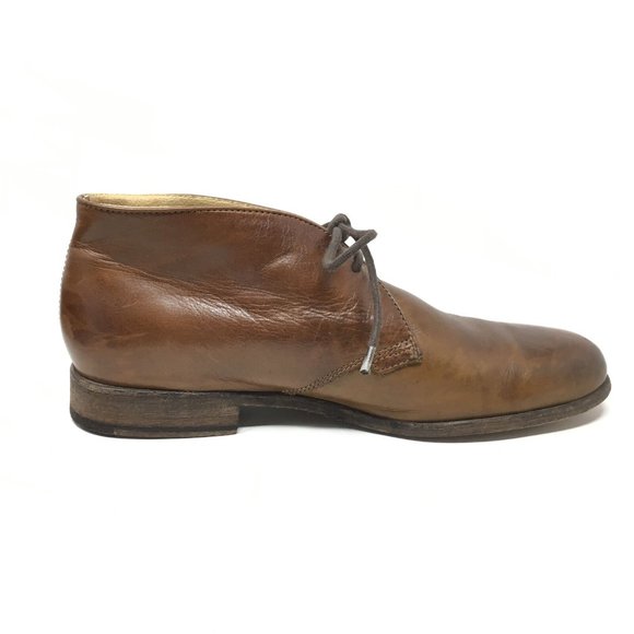 Frye Jim Chukka Boots Shoes Size 9.5 Brown Leather main image 9